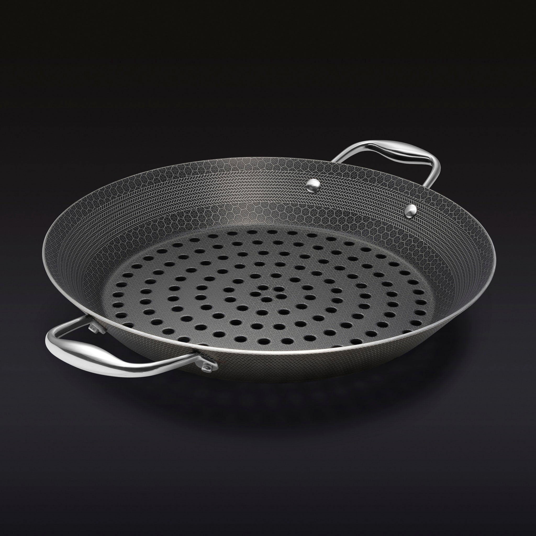 Hybrid BBQ Grill Pan, 12"